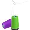 Generico Supporto per Rocchetto di Filo - Portarocchetto Singolo per Filo da Cucito con Base - Supporto per Bobina Portatile per Ricamo, tagliacuci, trapuntatura e Macchina da Cucire