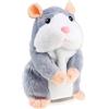 iEasey Adorabile peluche a forma di criceto, giocattolo educativo sensoriale interattivo, perfetto come regalo di compleanno e Natale