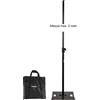 PROEL PRSS200BK SUPPORTO CASSE CON BASE IN GHISA E BORSA