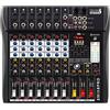 ITALIAN STAGE IS 2MIX8PRO MIXER AUDIO 8 CANALI CON FX MEDIA PLAYER BT