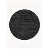 Westwing Collection Tappeto rotondo in viscosa fatto a mano Jane -