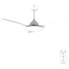 Cecotec - Ventilatori da Soffitto EnergySilence 4800 Light White - 35 W, Diametro 121 cm, Lampada a LED, Telecomando, Timer Fino a 8 Ore, 6 Velocità, 3 Pale, Estate/Inverno
