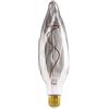 Eglo Lampadina XXL E27, dimmerabile, a spirale, stile rétro, molto grande, in vetro fumé, 4 W, 100 lumen, luce bianca calda, 2000 K, lunghezza 25,5 cm