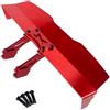 kowaku Vehicle Tail Assembly in Metallo CNC Spoiler Posteriore Upgrade Precisione Montaggio Rapido Adatto per Modellismo Auto RC Pista E Stradale, Red