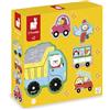 Janod - 5 puzzle evolutivi a tema strumenti musicali - Puzzle evolutivo per bambini da 2 a 10 pezzi - Sviluppa la motricità fine e la logica - Gioco educativo dai 24 mesi