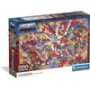 Clementoni - Puzzle 500 Pezzi Impossible Masters of the Universe, Per Adulti e Ragazzi, Made in Italy, 49x36 cm, Poster Incluso, 35623
