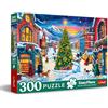 Trefl - Puzzle EasyPiece: Villaggio di Natale - 300 Pezzi - Pezzi Grandi, Facile da Assemblare, per Adulti e Bambini dai 10 anni