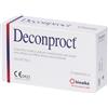 BIONATIVA SpA Deconproct Supposte, Dispositivo Medico, 10 Pezzi - Sollievo Emorroidi e Irritazioni Ano-Rettali