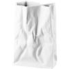 ROSENTHAL Do Not Litter Vaso Sacchetto 18cm Porcellana Bianco