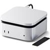 SATECHI Custodia SSD NVMe USB4 per Mac Mini M4, Compatibile con Thunderbolt 5/4, fino a 8TB, Velocità 40Gbps con Sistema di Raffreddamento, per SSD M.2 2280/2260/2242/2230 (SSD non incluso)