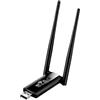qixeuoa Ripetitore Estensore WiFi - Estensore Di Portata Del Router Internet | Amplificatore di Segnale a Lungo Raggio | per Casa Appartamento Ufficio Dormitorio Interno Esterno Garage