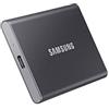 Samsung Memorie T7 MU-PC4T0T SSD Esterno Portatile da 4TB, USB 3.2 Gen 2, 10 Gbps, Grigio