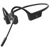 Aftershokz OpenComm Auricolare Bluetooth a Conduzione Ossea Stereo Senza Fili con Microfono Boom Eliminazione di Rumori per Casa Ufficio Autista di Camion Uso Commerciale e Domestico(Nero)