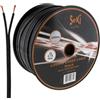 Seki 311810 cavo per altoparlante, 2 X 0,75 mm², 100 m NERO