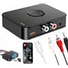 ViiRou Ricevitore Bluetooth 6.0 3,5 mm Jack AUX Adattatore per Amplificatore