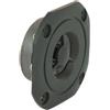 qtx Altoparlante quadrato a cupola da 8 Ohm da 2,25 pollici