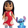 Disney's Lilo & Stitch Disney Lilo & Stitch 14-inch Poseable Lilo Doll with 5-inch Stitch Figure, 35.6