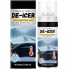 Generico Spray Sghiacciante per Il Parabrezza,100 ml Antigelo a Lunga Durata | Spray Sbrinante per Ghiaccio su Vetro Auto,per Brina Congelatore Esterno Finestre Inverno