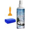 Ylnailky Spray Sbrinatore per Parabrezza,Spray Sbrinante Sciogli-Ghiaccio | Agente Sbrinante Automobilistico - per Finestrino Parabrezza Vetro Tergicristallo Auto Camper Camion Garage Autostrada