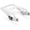 WeiSen Two-Up Tour Pack Pak Mount Portapacchi a sgancio rapido compatibile con Harley Davidson Touring Street Glide/Electra Glide/Road Glide/Road King 2014-2022