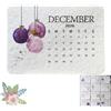 Generico Ecologico Piantabili Semi D'amore Calendario Avvento 2026, 12 Month Carta Piantabile Calendario Da Scrivania 2026, Pianificatore Organizzatore Per Appartamento, Dormitorio, Famiglia, Aula