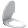 American Standard 5900A05G.020 AquaWash-Sedile per Bidet Non Elettrico, per WC Allungato, Bianco