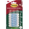 Command Pinze decorative per esterni con strisce impermeabili 17026H-AW, 20 clip + 24 strisce