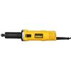 DEWALT Smerigliatrice Angolare da 230 mm, Motore da 450 W, Design Ergonomico Sottile, Interruttore a Slitta con Blocco, DWE4884-QS