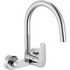 Roca A5A764FC00 - Miscelatore monocomando per cucina Victoria Plus con beccuccio girevole