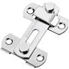 Generico Chiusura per porta, serratura per porta scorrevole della stalla - Chiusura per porta del fienile per carichi pesanti per cancello - Serrature per porte di sicurezza, serrature e chiusure per porte di