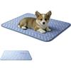 Generico tappetino refrigerante cane gatti,tappeto refrigerante per cani,tappetino rinfrescante in seta ghiacciata per cani,cuccia Refrigerantes Lavabile,cuscino Raffreddamento,per divani, paviment(A-XL)