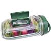 Generico Salad Jar With Side Opening, Portable Salads Jar To Go, Salad Pod With Fork & Fork Container, Leakproof, For Home Travel Meal Preparation, 1000ml, Dressing Cup & Lid