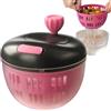 Generico Centrifuga Per Insalata | Essiccatore Verdure Centrifugo,Colino Tritatore Scodella 800ml per Cucina Casa Viaggio Picnic
