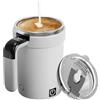 Generico Tazza Automescolante - Tazza Caffè con Mescolatore Automatico - Miscelatore Magnetico Elettrico Con Display Temperatura Ideale Per Picnic Campeggio Hotel Casa Cucina