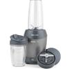 Salter Frullatore NutriPro 1000 - Frullatore portatile, spremiagrumi salutare, estrattore di nutrienti, 2 tazze da viaggio (800 ml/1 l), lama in acciaio inossidabile, 1000 W, EK2002V4SILVERFVDE
