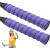 Xiixuuj Nastro per presa da tennis, in poliuretano, traspirante, antiscivolo, confortevole, resistente all'usura, per disco, badminton, hockey