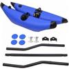 YWMJZEU Stabilizzatore Kayak Gonfiabile PVC Outrigger Gonfiabile Leggero e Portatile Galleggiante Laterale, Bianco