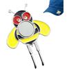 Yjkedfh Clip Segnapalle Golf Cappello,Decorazione Antiscivolo con Animali - Portasegnapalle Magnetico Golf Clip - per Uomo Donna Golfista principiante Esterno Viaggio Club Campo Pratica Giardino