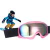 Samuliy Occhiali da neve per bambini, protezione UV, occhiali da sci anti-appannamento, occhiali da snowboard, morbidi occhiali da neve, occhiali da sci per bambini, ragazzi, ragazze, compleanno,