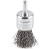 Bosch 1x Spazzola finale PRO Metal Clean a filo ondulato per trapani avvitatori a rotazione e a percussione, codolo cilindrico (Ø 25 mm, Professional Accessorio Trapano)