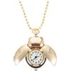 Generic Orologio da taschino, 1 pezzo, design a forma di coccinella, lucido, delicato orologio da tasca