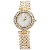 Hemobllo Orologio Da Donna Diamanti Orologio Strass Dorati Realizzato Design Elegante e Comodo e Pratico Per Uso Prolungato