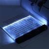 Lanmijia Lampada da Lettura a LED, 17x14,3x1,5cm Lampada da libro piatta, Alimentazione a Batteria, luce piatta per libri per leggere a lettoes di notte Per Leggere a lettoes, regalo divertente per lettori