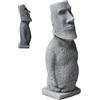 Latemeia Statua Moai, Statua della testa dell'Isola di Pasqua testurizzata in pietra arenaria Antica mistica decorazione pasquale per interni ed esterni, S, Decor, Moai