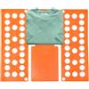 Generico Piega Abiti - Tavola Pieghevole per Magliette Veloce per Bambini - Cartelle per Abbigliamento Tavole Dimensioni, per Adattarsi A Diverse Taglie Di Abbigliamento per Magliette Camicie Pantaloni
