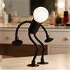 Generico Divertente Luce Notturna AVentosa | Luce Notturna Per Sportivo Divertente Dalla Forma Variabile | Mini Lampada A Lampadina Carina Fai-da-te,per Camerette, Scrivanie, Corridoi, Decorazioni Per La Casa