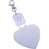 Birtern Luci da borsetta a forma di cuore, 3 pezzi, sensore automatico attivato al tocco, 7 colori, lampada a LED a forma di cuore, luci notturne da appendere, portatile, per campeggio, escursionismo, pesca