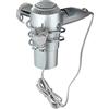 WENKO Porta asciugacapelli Bosio Shine, in acciaio inossidabile antiruggine, per posare il fono, 9x8,5x13,5cm, lucido