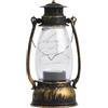 Generico Lanterna da campeggio a LED vintage - Lanterne a batteria, Lampada da tavolo senza fili per esterni Retro Storm Night per uso esterno, di emergenza, domestico e decorativo