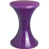 Stamp Edition - Sgabello Tam Tam - Viola - Polipropilene opaco - Designer Henry Massonnet